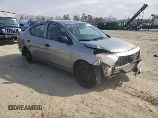 2014 Nissan Versa S with VIN 3N1CN7AP6EL835598, listed as a Copart auction lot 44154275 with 163,248 mi miles and Salvage Title. Bid and sale history available at carsss.com. Image 11.