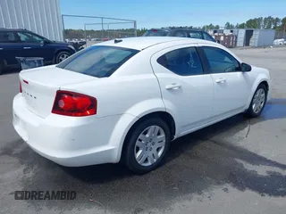2012 Dodge Avenger SE with VIN 1C3CDZAB1CN132847, listed as a IAAI auction lot 41778942 with 176,218 mi miles. Bid and sale history available at carsss.com. Image 4.