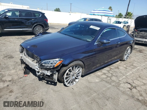 2023 Mercedes-Benz C 300 with VIN W1KWJ8DB3PG130931, listed as a Copart auction lot 73408804 with Not Provided miles and Salvage Title. Bid and sale history available at DreamBid. Image 1.