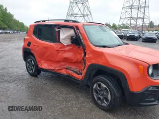 2018 Jeep Renegade Upland z VIN ZACCJBABXJPH03302, wystawiony jako IAAI lot #42225695 z przebiegiem Nie podano mil oraz . Historia ofert i sprzedaży dostępna na DreamBid. Obrazek 1.