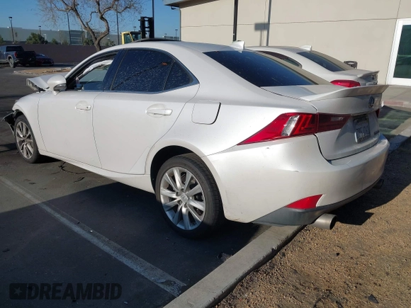 2016 Lexus IS 200t with VIN JTHBA1D21G5009843, listed as a IAAI auction lot 41987012 with Not Provided miles and . Bid and sale history available at DreamBid. Image 3.