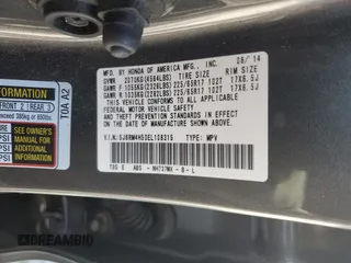 2014 Honda CR-V EX z VIN 5J6RM4H50EL108315, wystawiony jako Copart lot #52894165 z przebiegiem 140 650 mil mil oraz Szkoda całkowita • Salvage title. Historia ofert i sprzedaży dostępna na DreamBid. Obrazek 13.