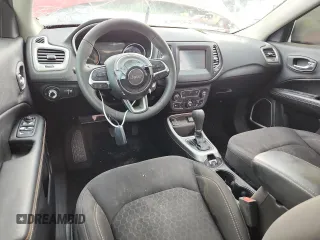 2020 Jeep Compass Sport with VIN 3C4NJCAB9LT169798, listed as a Copart auction lot 57177475 with Not provided miles and Clean title. Bid and sale history available at DreamBid. Image 8.