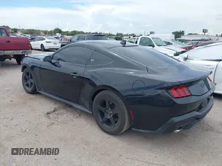 2024 Ford Mustang EcoBoost with VIN 1FA6P8THXR5108721, listed as a IAAI auction lot 42570556 with 26,621 mi miles and . Bid and sale history available at DreamBid. Image 3.