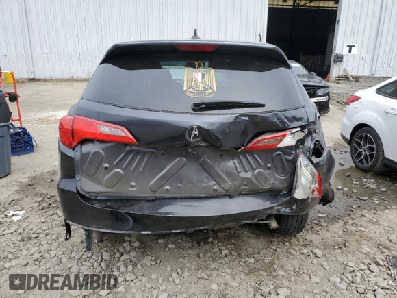 2014 Acura RDX Tech Pkg with VIN 5J8TB3H50EL012388, listed as a Copart auction lot 57710394 with 0 mi miles and Salvage Title. Bid and sale history available at carsss.com. Image 6.