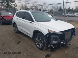 2020 Hyundai Santa Fe Limited with VIN 5NMS5CAD8LH286830, listed as a IAAI auction lot 41586628 with 80,381 mi miles and . Bid and sale history available at DreamBid. Image 1.