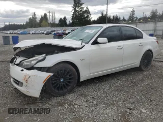 2008 BMW 5 Series 535xi with VIN WBANV93588CZ61102, listed as a Copart auction lot 51685095 with 133,724 mi miles and Salvage Title. Bid and sale history available at carsss.com. Image 1.