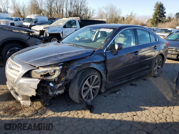 2015 Subaru Legacy 3.6R Limited with VIN 4S3BNEN6XF3072173, listed as a Copart auction lot 47979175 with 85,005 mi miles and Salvage Title. Bid and sale history available at carsss.com. Image 1.