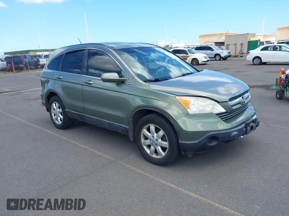 2007 Honda CR-V EX-L z VIN JHLRE38747C075078, wystawiony jako IAAI lot #42172597 z przebiegiem 187 387 mil mil oraz . Historia ofert i sprzedaży dostępna na DreamBid. Obrazek 1.