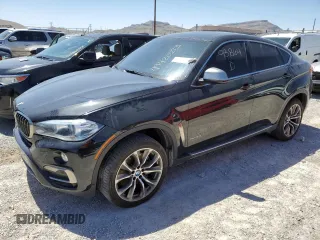 2015 BMW X6 xDrive50i with VIN 5UXKU6C58F0F94418, listed as a Copart auction lot 49420273 with 93,864 mi miles. Bid and sale history available at carsss.com. Image 1.