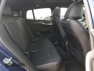 2025 BMW X4 xDrive30i with VIN 5UX33DT05S9Y19798, listed as a Copart auction lot 51861845 with 718 mi miles and Salvage Title. Bid and sale history available at carsss.com. Image 11.