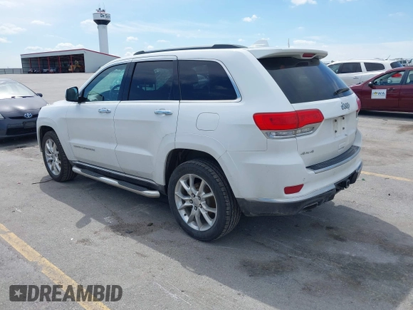2014 Jeep Grand Cherokee Summit with VIN 1C4RJFJG0EC174871, listed as a IAAI auction lot 42341312 with 170,743 mi miles and . Bid and sale history available at DreamBid. Image 3.
