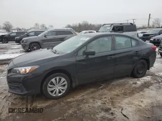2020 Subaru Impreza z VIN 4S3GKAB62L3604197, wystawiony jako Copart lot #44809565 z przebiegiem 85 259 mil mil oraz Szkoda całkowita • Salvage title. Historia ofert i sprzedaży dostępna na DreamBid. Obrazek 1.