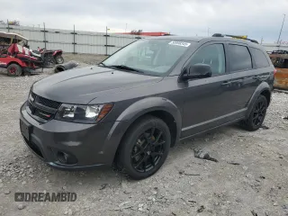 2014 Dodge Journey SXT with VIN 3C4PDCBB1ET174947, listed as a Copart auction lot 50998345 with 103,823 mi miles and Salvage Title. Bid and sale history available at carsss.com. Image 1.