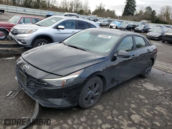 2021 Hyundai Elantra SEL z VIN KMHLS4AG4MU065146, wystawiony jako Copart lot #47949985 z przebiegiem 142 585 mil mil oraz Szkoda całkowita • Salvage title. Historia ofert i sprzedaży dostępna na DreamBid. Obrazek 1.