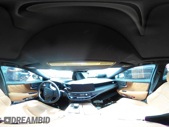 2021 Lexus LS 500 with VIN JTHD51FFXM5015102, listed as a IAAI auction lot 42504243 with 46,782 mi miles and . Bid and sale history available at DreamBid. Image 18.