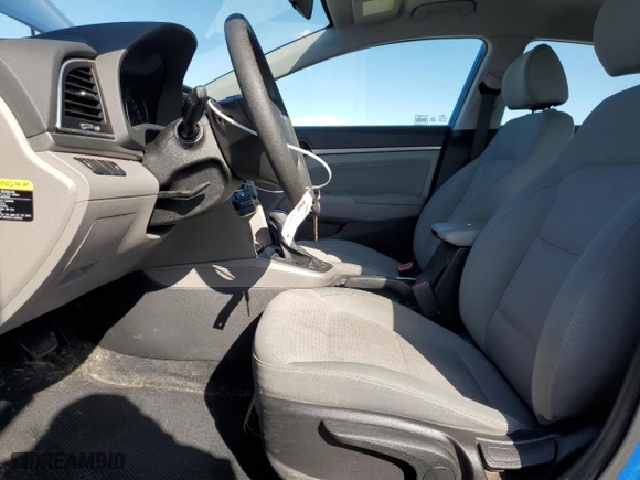2017 Hyundai Elantra SE with VIN KMHD84LF3HU103219, listed as a Copart auction lot 52043335 with 57,637 mi miles and Clean Title. Bid and sale history available at carsss.com. Image 7.