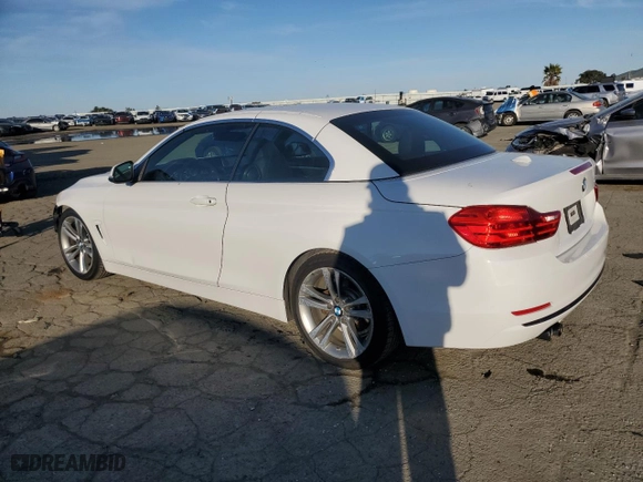 2016 BMW 4 Series 428i with VIN WBA3V7C55G5A25732, listed as a Copart auction lot 44645915 with 101,513 mi miles and Salvage Title. Bid and sale history available at carsss.com. Image 2.