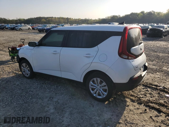 2020 Kia Soul LX with VIN KNDJ23AUXL7715221, listed as a Copart auction lot 51459335 with 71,474 mi miles and Salvage Title. Bid and sale history available at carsss.com. Image 2.