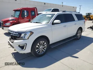 2018 Ford Expedition Max Limited with VIN 1FMJK2AT8JEA16174, listed as a Copart auction lot 58076105 with 151,165 mi miles and Salvage title. Bid and sale history available at DreamBid. Image 1.
