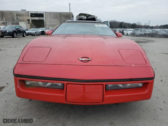 1987 Chevrolet Corvette with VIN 1G1YY2189H5126084, listed as a Copart auction lot 86517894 with 89,942 mi miles and Clean Title. Bid and sale history available at carsss.com. Image 5.