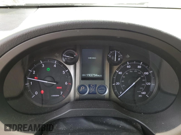 2013 Lexus GX 460 с VIN JTJBM7FX1D5059848, выставлен на аукционе Copart как лот 55605985 с пробегом 193 794 миль миль и Списание • Salvage title. История ставок и продаж доступна на DreamBid. Изображение 9.