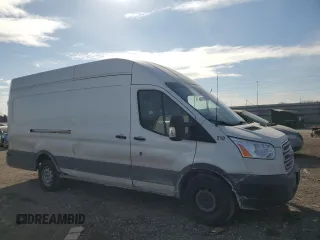 2017 Ford Transit Cargo with VIN 1FTBW3XG0HKB22210, listed as a Copart auction lot 43282765 with 377,642 mi miles and Clean Title. Bid and sale history available at carsss.com. Image 4.