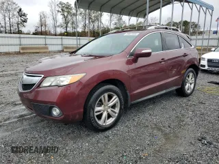 2013 Acura RDX Tech Pkg with VIN 5J8TB3H57DL018056, listed as a Copart auction lot 78827534 with 312,477 mi miles and Salvage Title. Bid and sale history available at carsss.com. Image 1.