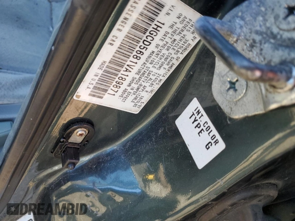 1997 Honda Accord Value with VIN 1HGCD5681VA189871, listed as a Copart auction lot 42367595 with 207,880 mi miles and Salvage Title. Bid and sale history available at carsss.com. Image 14.