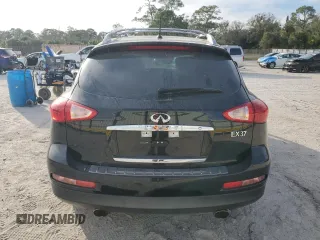 2013 Infiniti EX with VIN JN1BJ0HR6DM481947, listed as a Copart auction lot 43154585 with 47,770 mi miles and Salvage Title. Bid and sale history available at DreamBid. Image 6.
