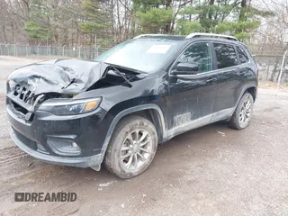 2019 Jeep Cherokee Latitude Plus with VIN 1C4PJMLB1KD237138, listed as a IAAI auction lot 41956339 with 81,180 mi miles. Bid and sale history available at carsss.com. Image 2.