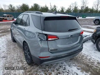 2023 Chevrolet Equinox RS with VIN 3GNAXMEG4PS132105, listed as a IAAI auction lot 41596391 with 36,893 mi miles. Bid and sale history available at carsss.com. Image 3.