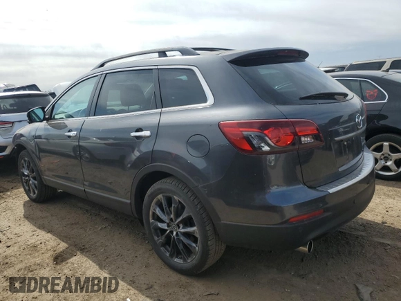 2015 Mazda CX-9 Grand Touring z VIN JM3TB3DA6F0460842, wystawiony jako Copart lot #52630325 z przebiegiem 21 666 mil mil oraz Szkoda całkowita • Salvage title. Historia ofert i sprzedaży dostępna na DreamBid. Obrazek 2.