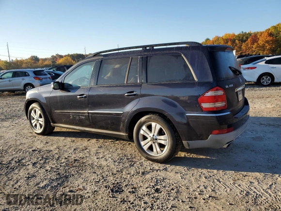 2008 Mercedes-Benz GL-Class 4.6L with VIN 4JGBF71E18A393602, listed as a Copart auction lot 77171534 with 191,652 mi miles and Clean Title. Bid and sale history available at carsss.com. Image 2.