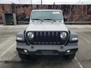 2021 Jeep Wrangler Unlimited Willys with VIN 1C4HJXDN2MW515423, listed as a Copart auction lot 55678745 with 42,169 mi miles and Salvage Title. Bid and sale history available at DreamBid. Image 5.
