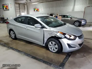 2016 Hyundai Elantra SE with VIN 5NPDH4AE8GH787238, listed as a Copart auction lot 53942105 with 92,324 mi miles and Salvage Title. Bid and sale history available at carsss.com. Image 4.