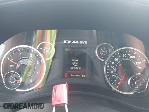 2024 Ram 2500 Big Horn z VIN 3C6UR5DL1RG338631, wystawiony jako IAAI lot #42608233 z przebiegiem 34 989 mil mil oraz . Historia ofert i sprzedaży dostępna na DreamBid. Obrazek 7.
