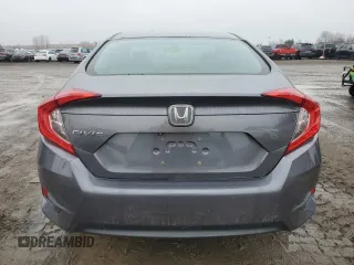 2016 Honda Civic Sedan LX with VIN 2HGFC2F59GH039001, listed as a Copart auction lot 52540465 with 289,943 mi miles and Salvage Title. Bid and sale history available at carsss.com. Image 6.
