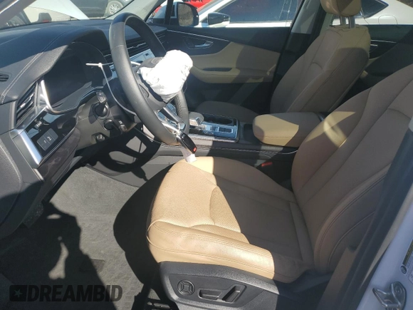 2024 Audi Q7 Premium Plus with VIN WA1LCBF75RD000760, listed as a Copart auction lot 48497635 with 16,419 mi miles and Salvage Title. Bid and sale history available at carsss.com. Image 7.