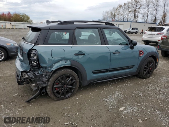 2024 MINI Countryman John Cooper Works with VIN WMZ33BS06R3R87177, listed as a Copart auction lot 77882644 with 8,447 mi miles and Salvage title. Bid and sale history available at DreamBid. Image 3.