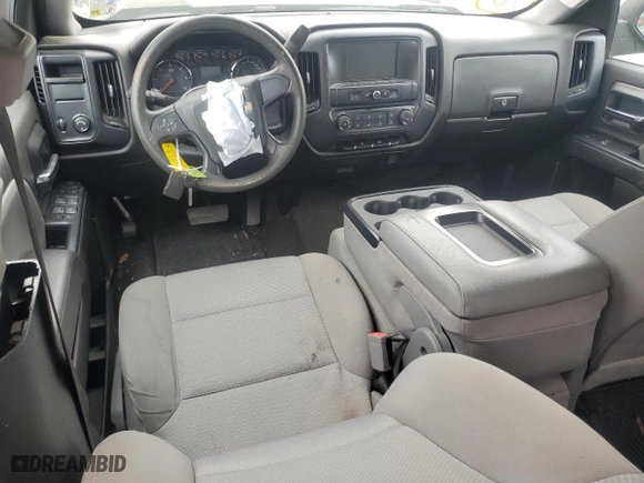 2018 Chevrolet Silverado 1500 Custom with VIN 1GCRCPEC4JZ264250, listed as a Copart auction lot 50383785 with 98,181 mi miles and Salvage Title. Bid and sale history available at carsss.com. Image 8.