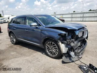 2019 Lincoln Nautilus Reserve with VIN 2LMPJ6L95KBL61976, listed as a Copart auction lot 58381873 with 75,909 mi miles. Bid and sale history available at carsss.com. Image 4.