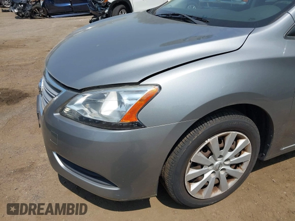 2014 Nissan Sentra SV with VIN 3N1AB7AP2EY260385, listed as a IAAI auction lot 42430485 with 135,258 mi miles and . Bid and sale history available at DreamBid. Image 6.