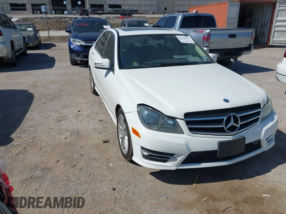2014 Mercedes-Benz C 250 Sport with VIN WDDGF4HBXEG220311, listed as a IAAI auction lot 42540794 with 203,813 mi miles and . Bid and sale history available at DreamBid. Image 1.