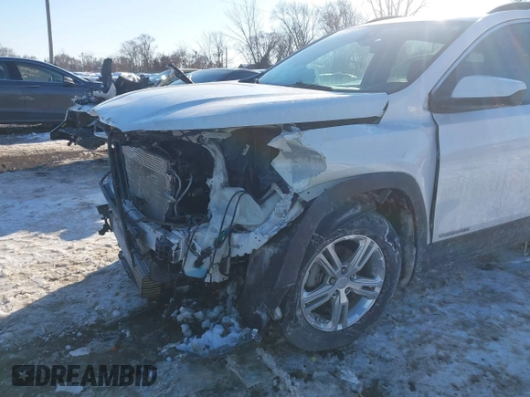 2020 GMC Terrain SLE with VIN 3GKALMEV8LL201910, listed as a IAAI auction lot 41650442 with 55,087 mi miles. Bid and sale history available at carsss.com. Image 6.