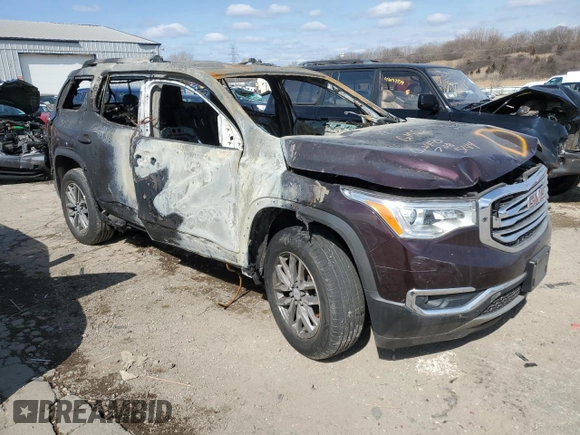 2017 GMC Acadia SLE with VIN 1GKKNSLS5HZ303239, listed as a Copart auction lot 47693574 with Not Provided miles and Non Repairable. Bid and sale history available at carsss.com. Image 4.