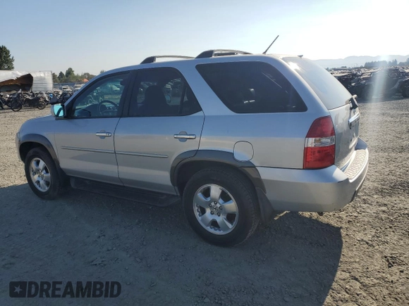 2003 Acura MDX Touring Pkg RES with VIN 2HNYD18763H520311, listed as a Copart auction lot 66473754 with 153,001 mi miles and Salvage Title. Bid and sale history available at carsss.com. Image 2.