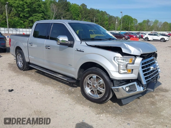 2017 Ford F-150 XL with VIN 1FTEW1CP4HFB18113, listed as a IAAI auction lot 42073902 with 94,301 mi miles and . Bid and sale history available at DreamBid. Image 1.