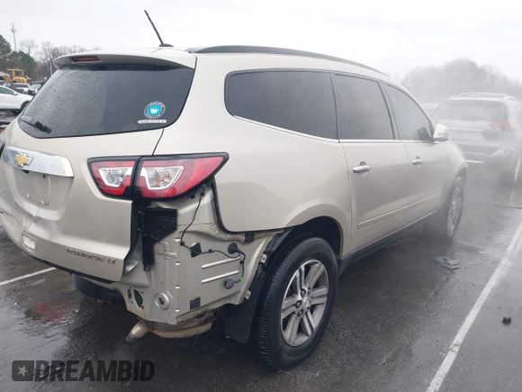 2015 Chevrolet Traverse LT with VIN 1GNKVHKD3FJ119583, listed as a IAAI auction lot 41737718 with 111,630 mi miles and . Bid and sale history available at DreamBid. Image 4.