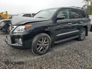 2015 Lexus LX 570 z VIN JTJHY7AX8F4163848, wystawiony jako Copart lot #44108745 z przebiegiem 138 784 mil mil oraz Tytuł czysty. Historia ofert i sprzedaży dostępna na DreamBid. Obrazek 1.